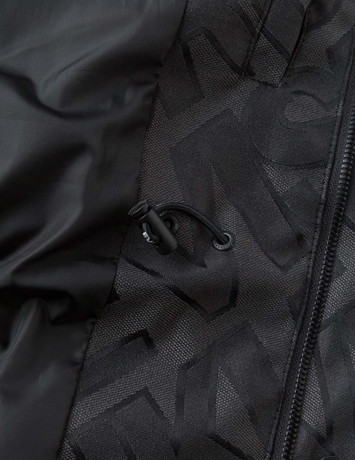 Allover Logo Jacquard and Multi Pocket Relax Fit Jacket - 12
