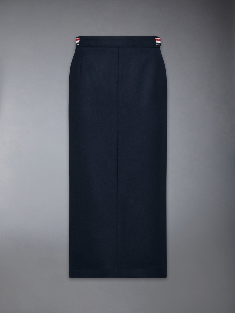 SOLID WOOL TWILL MIDI 사이드 테이프 1