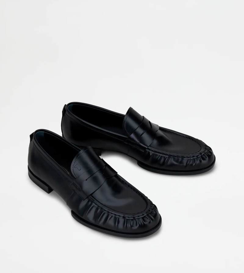LOAFERS IN LEATHER - BLACK 3