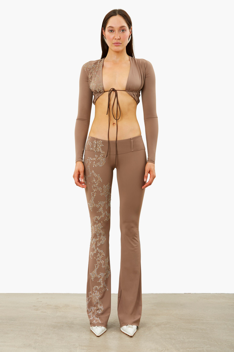 POSTER GIRL YASMIN TOP TOBACCO outlook