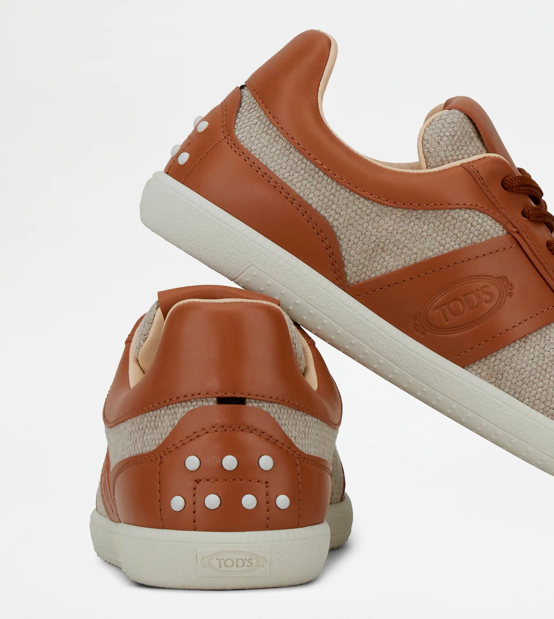 TOD'S TABS SNEAKERS IN LEATHER - 6