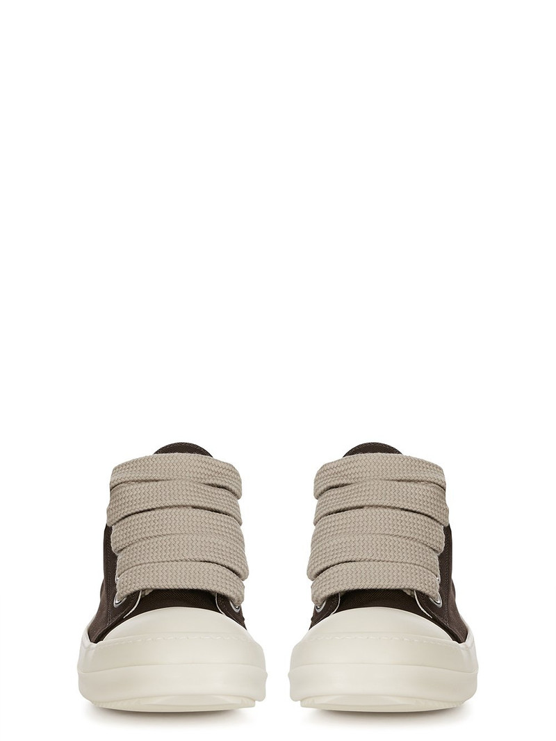Rick Owens DRKSHDW JUMBOLACE LOW SNEAKS - DARK DUST/MILK outlook