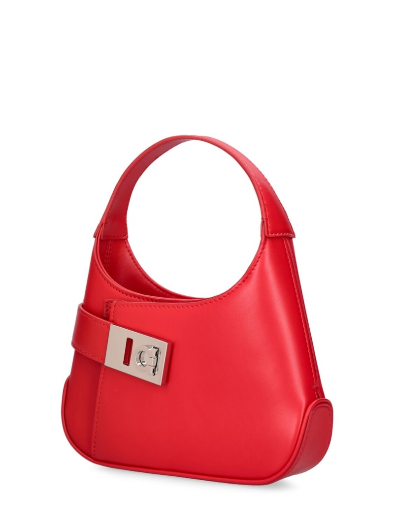 Mini Arch leather top handle bag - 4