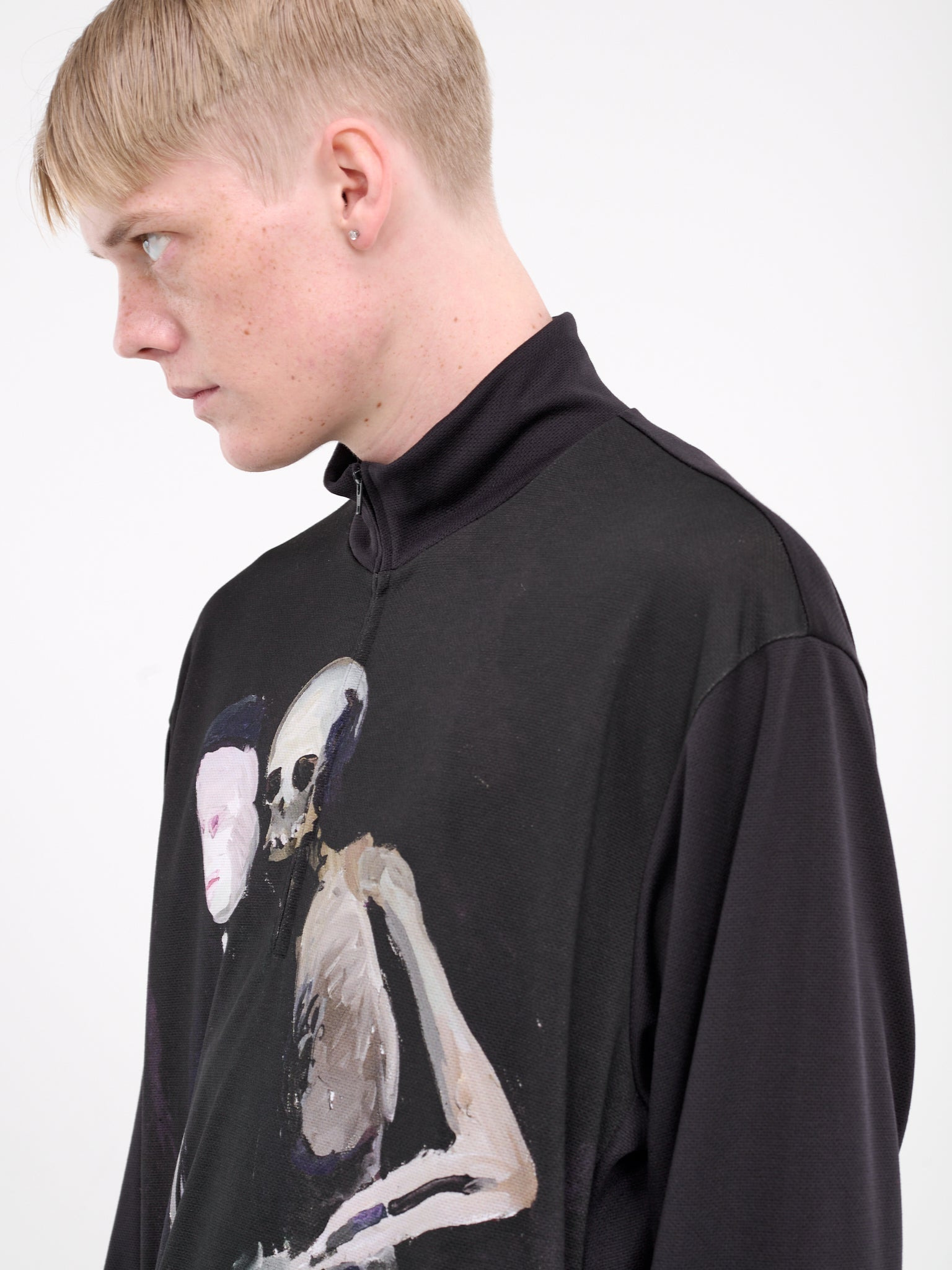 Graphic Print Crewneck - 5
