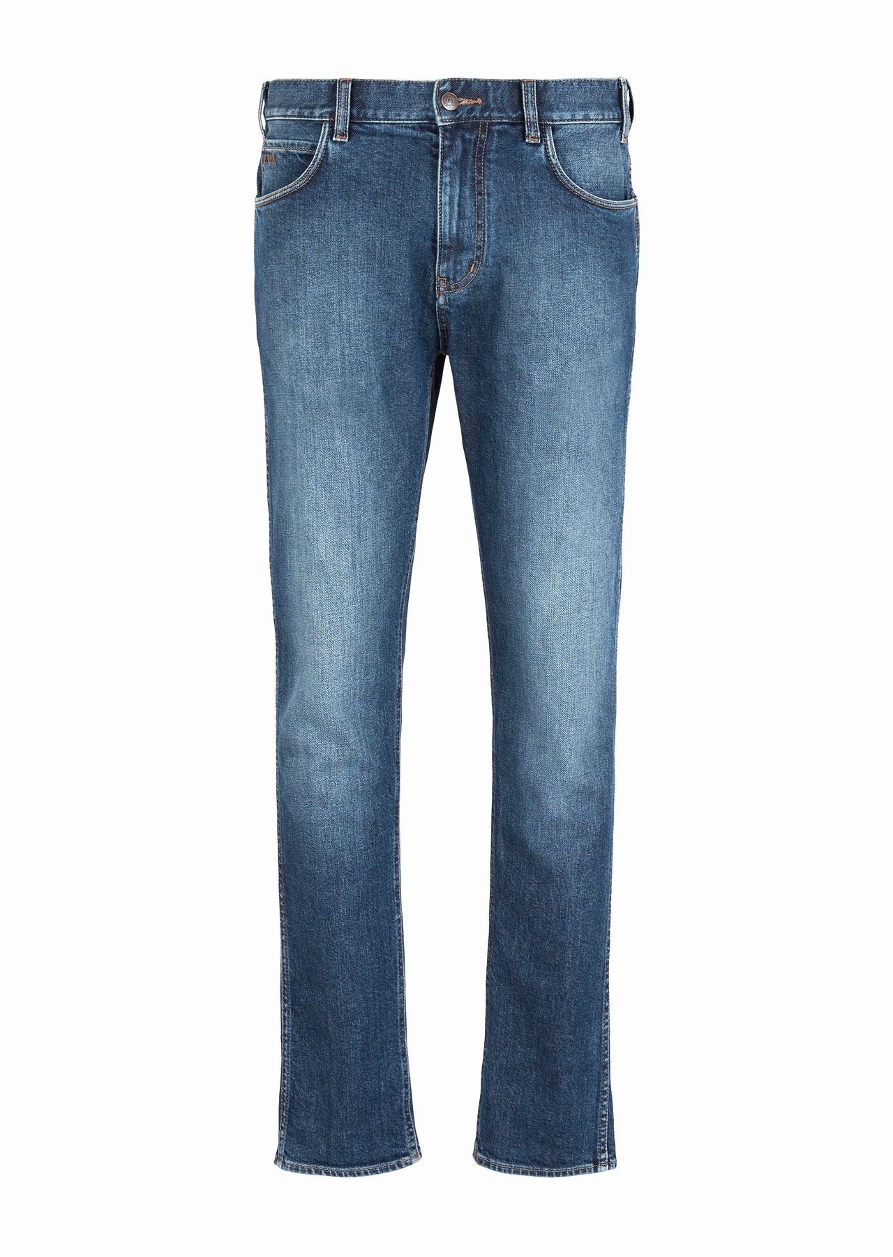 J16 slim-fit, washed denim jeans - 1