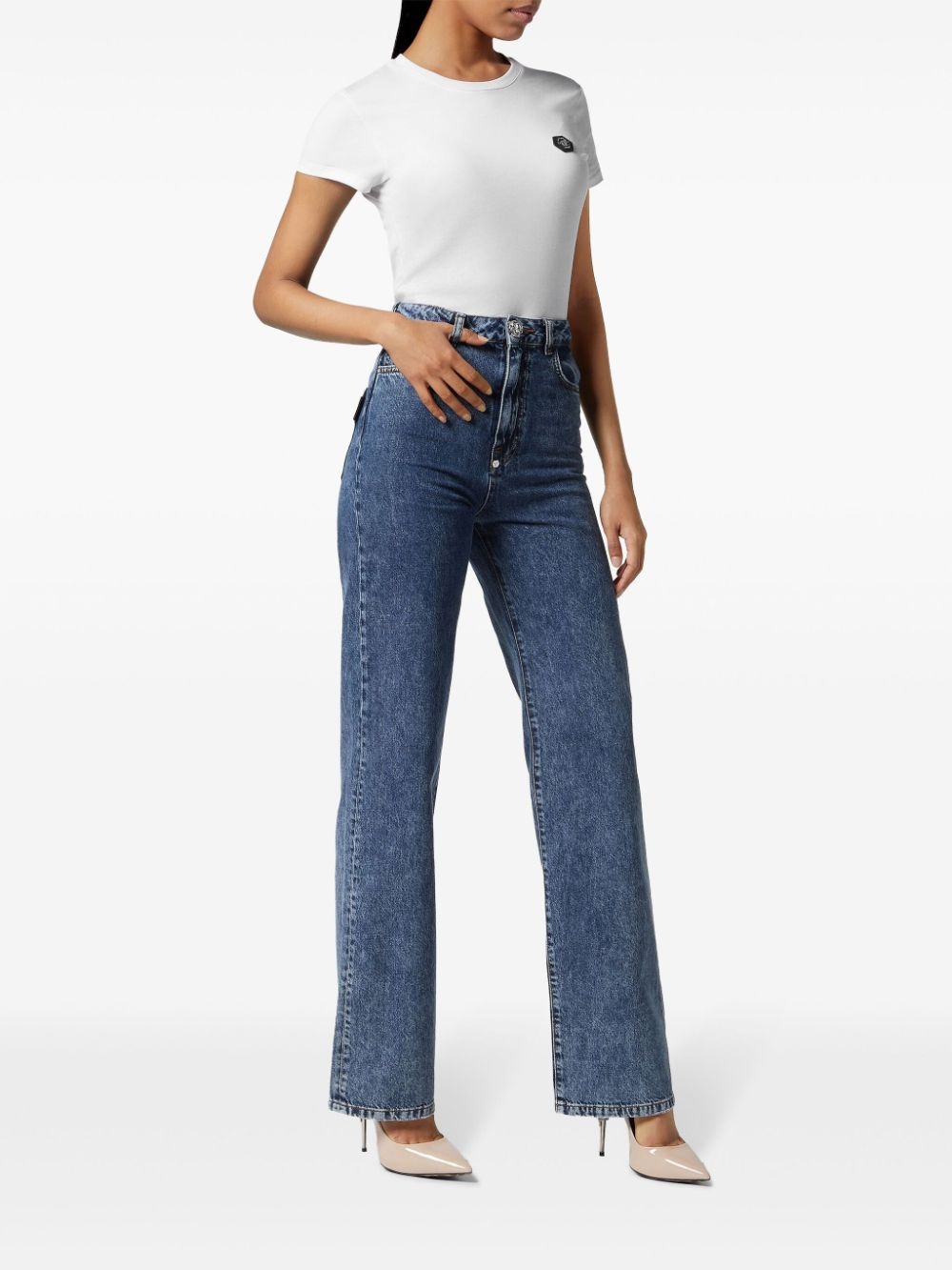 Palace high-rise straight-leg jeans - 2