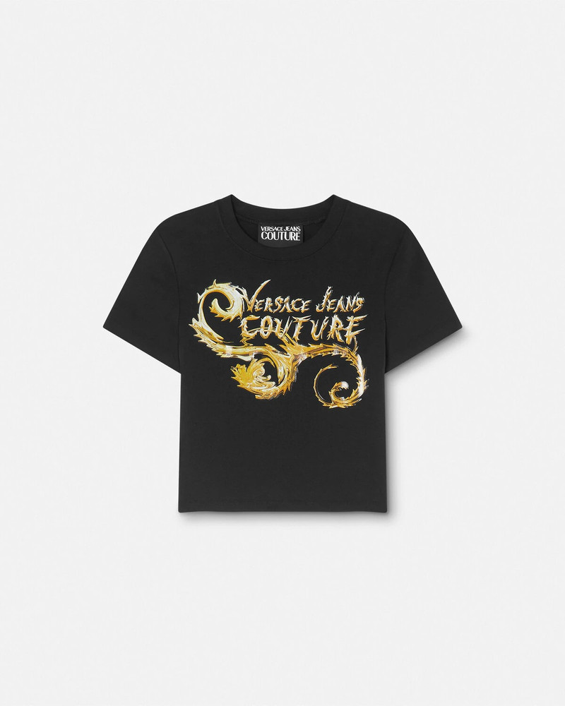 Chromo Couture 로고 자르기 티셔츠 1