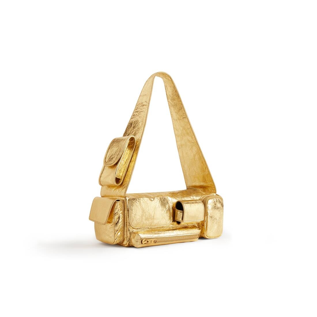 Women's Superbusy Xs Sling Bag Metallized in Gold - 4