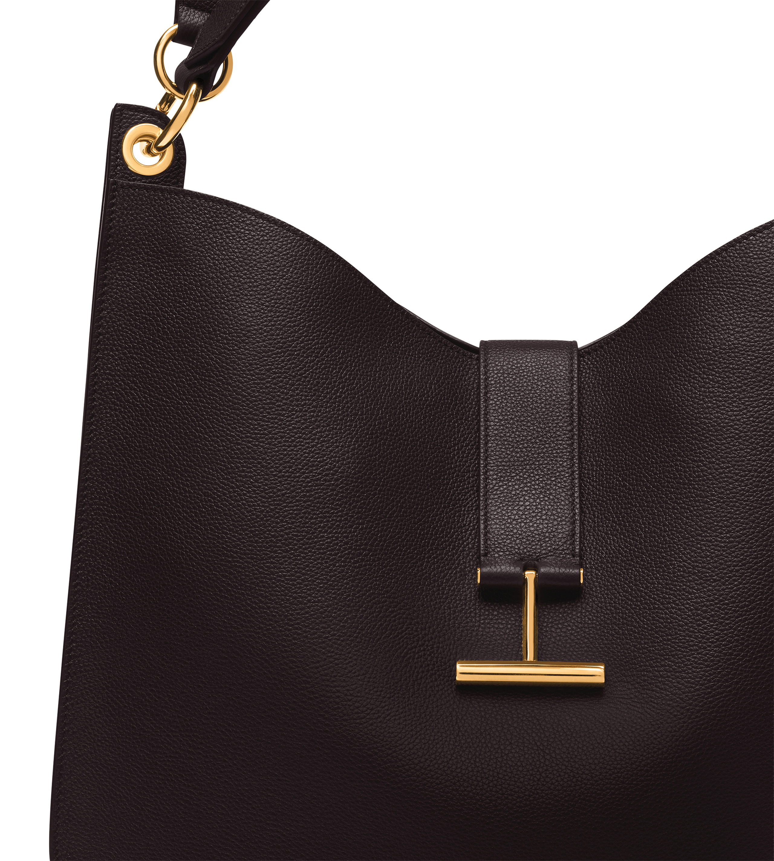 GRAIN LEATHER TARA LARGE CROSSBODY - 5