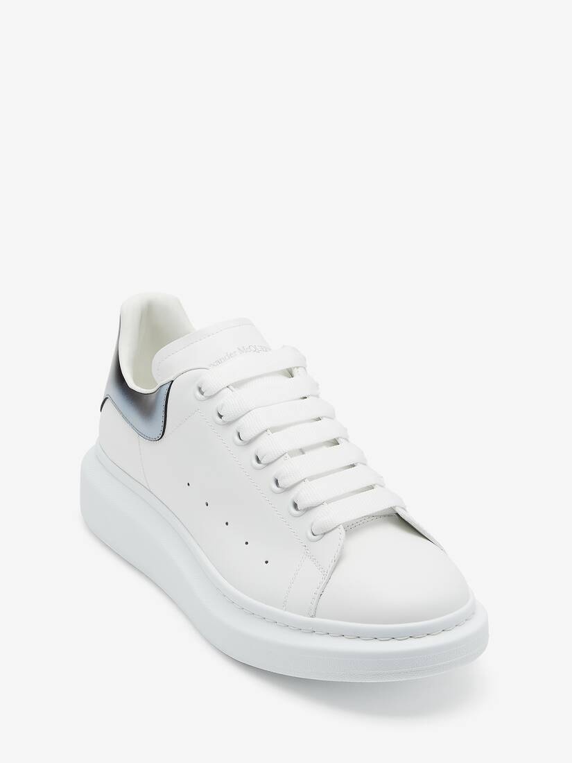 Men's Oversized Sneaker in White/black - 5