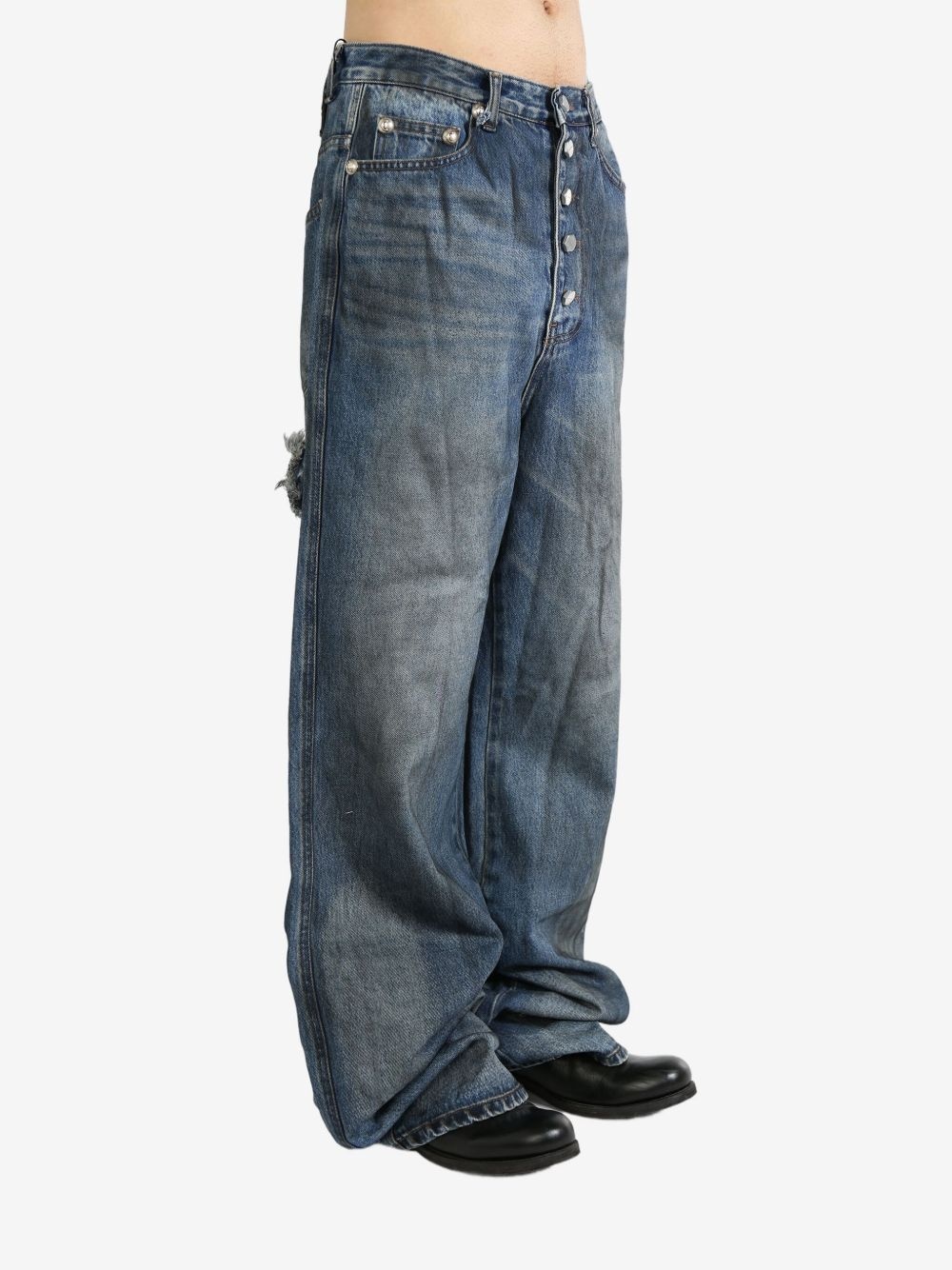 distressed jeans - 2