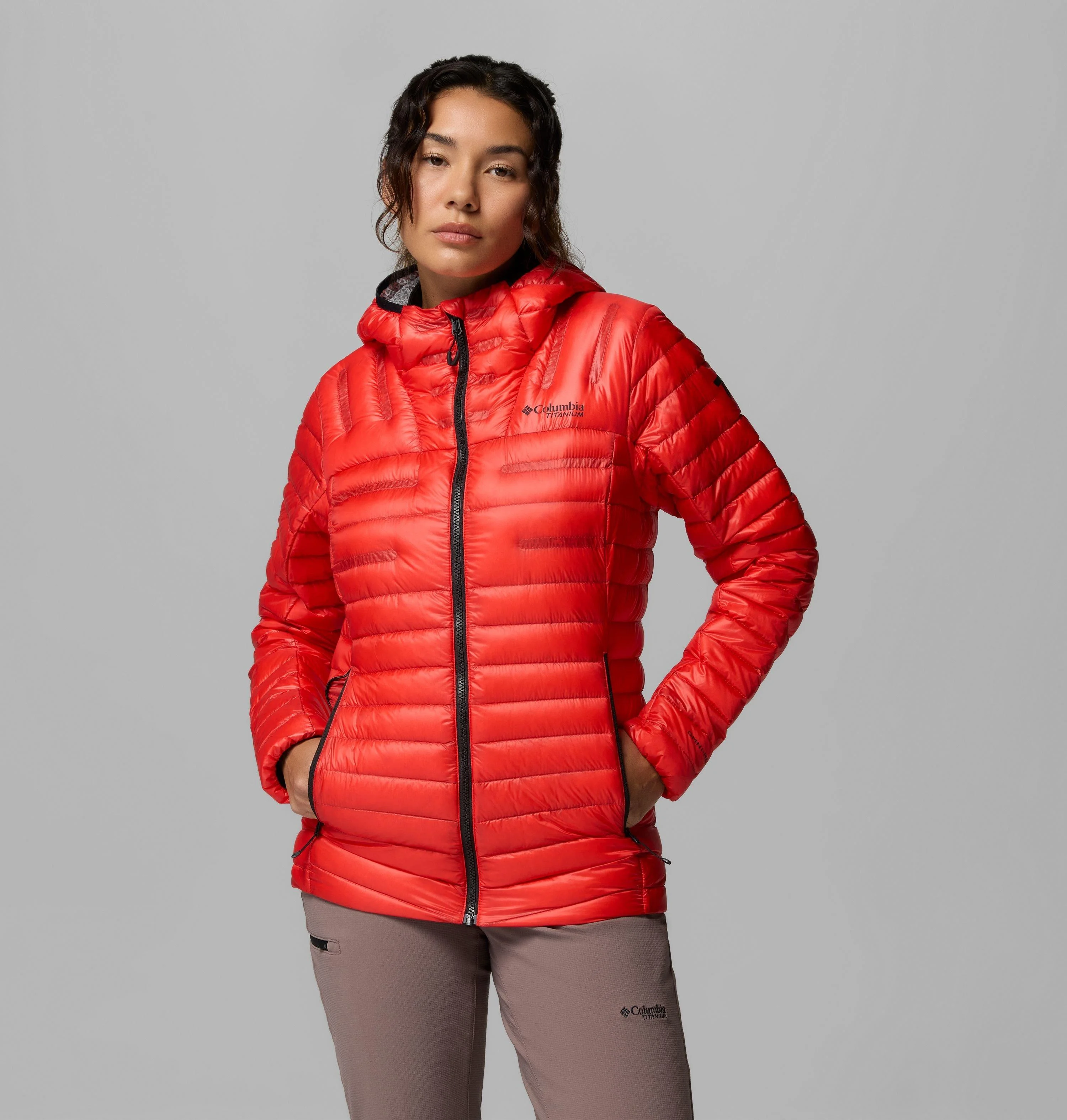 Women's Endevour Mountain Down Hooded Jacket - 1