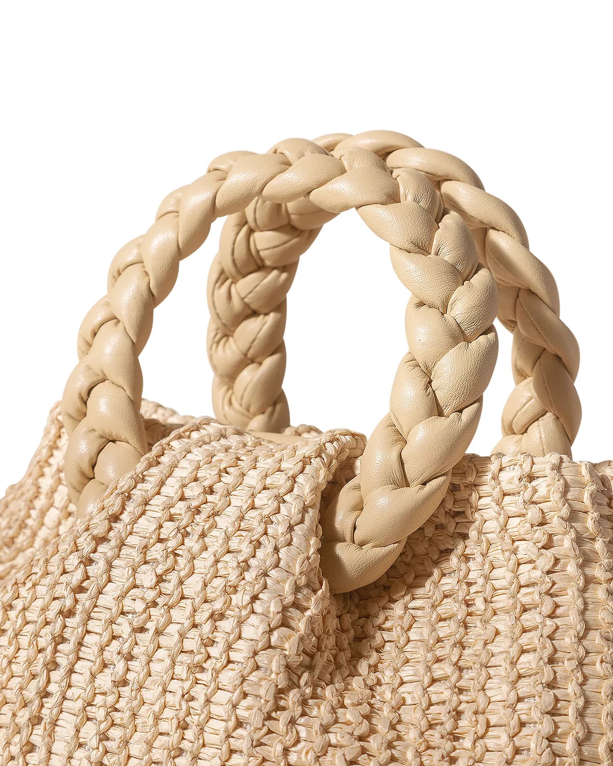 Bombom M Raffia Crossbody - 4