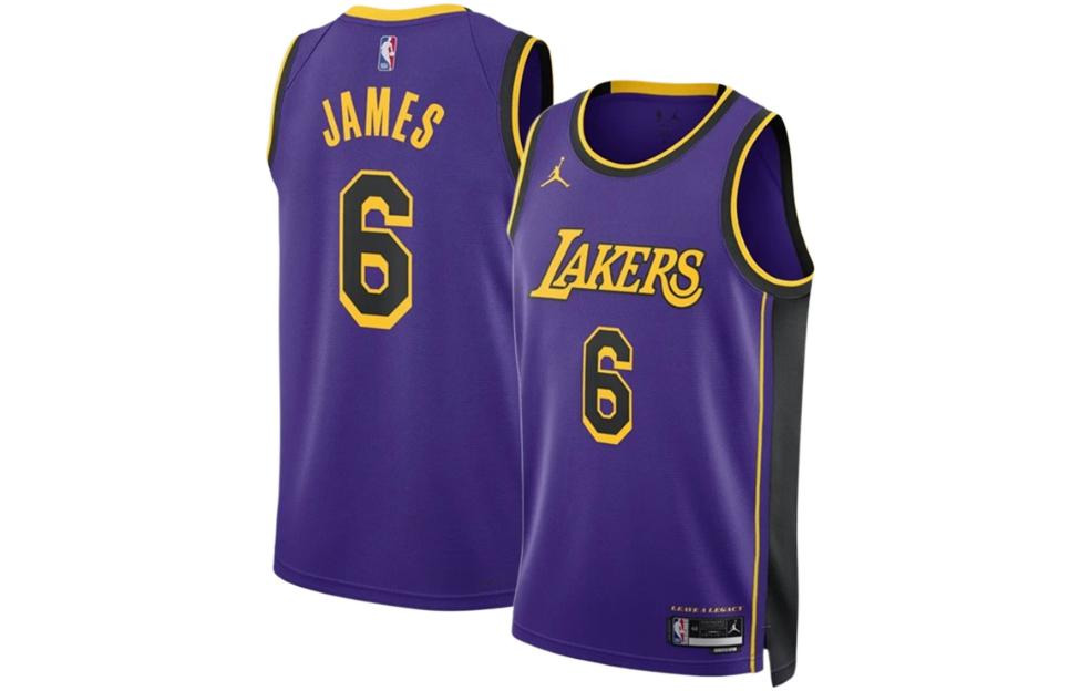Nike Dri-FIT NBA Los Angeles Lakers Lebron James Statement Edition 2022/23 Swingman Jersey DO9530-50 - 4