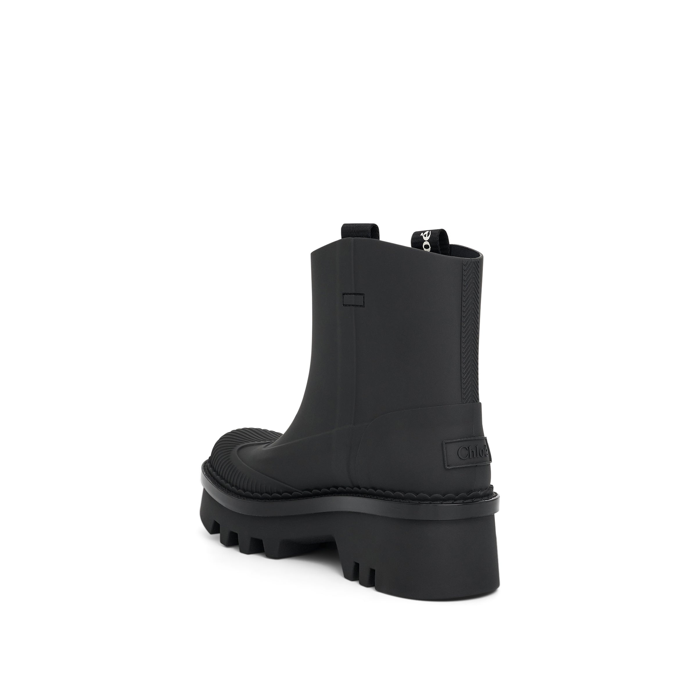 Raina Rain Boot in Black - 3