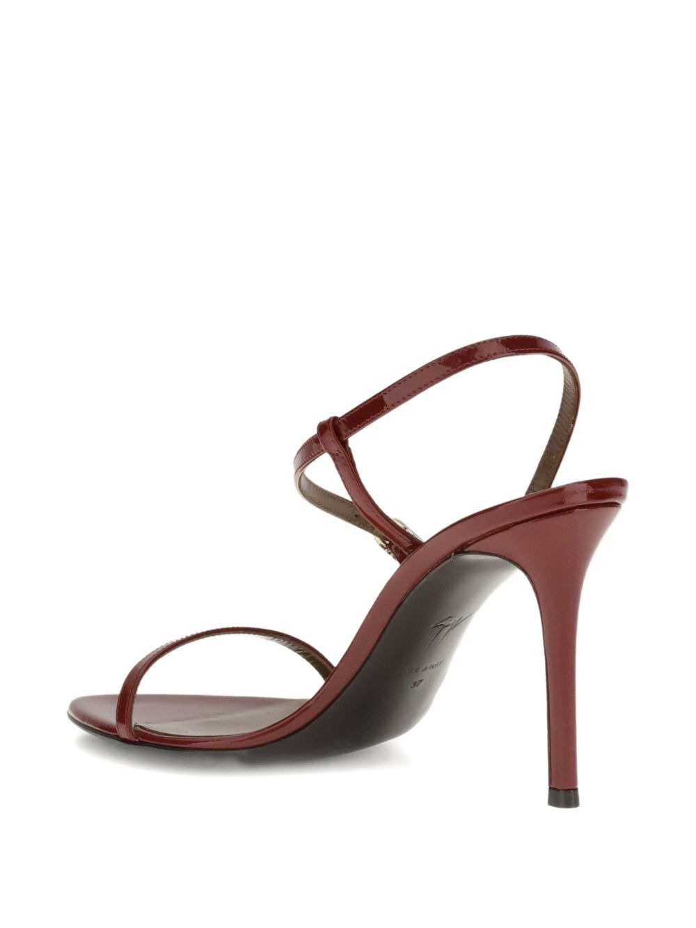 90mm buckle-detail stiletto sandals - 3