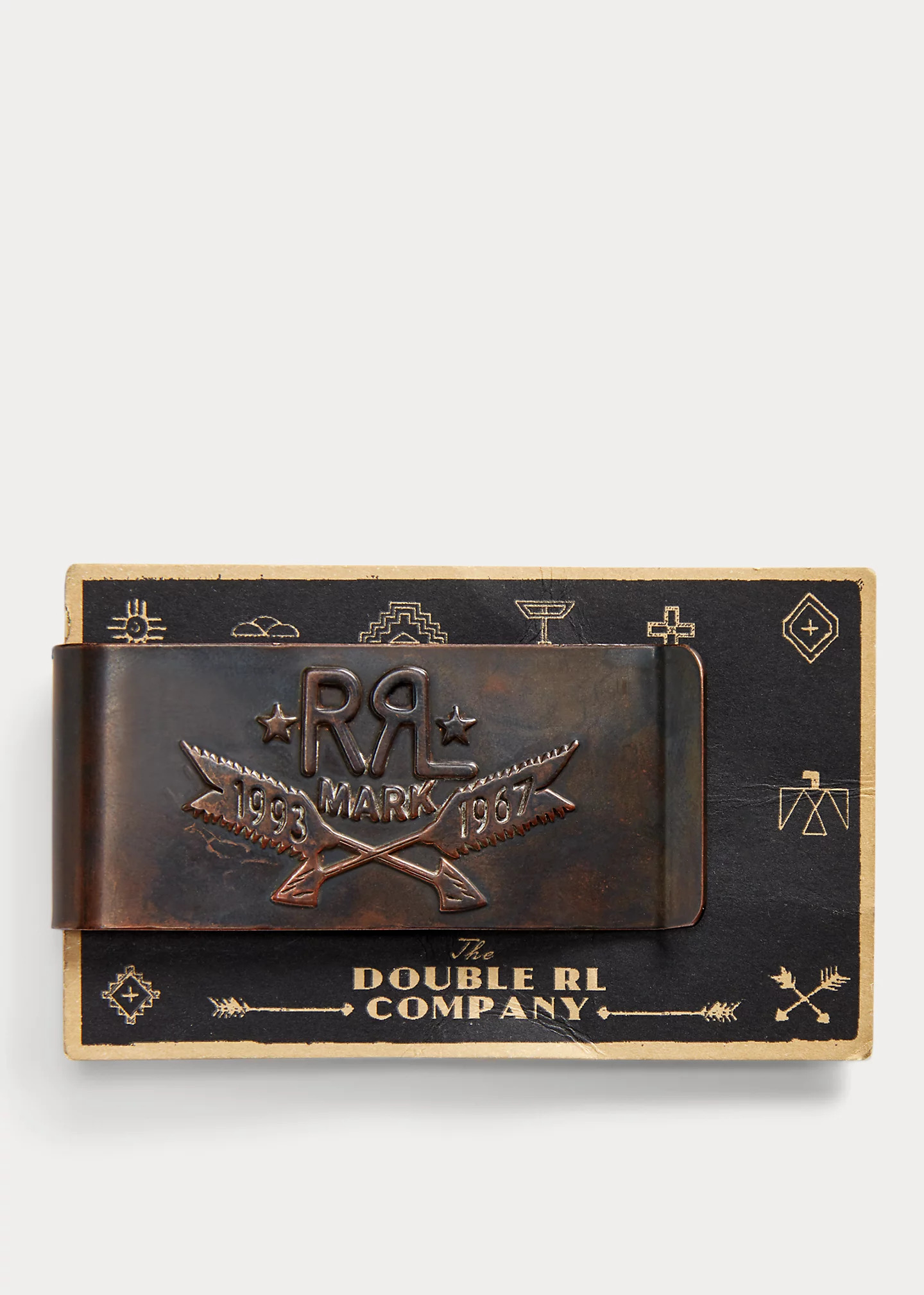 Tooled-Leather Money Clip - 3