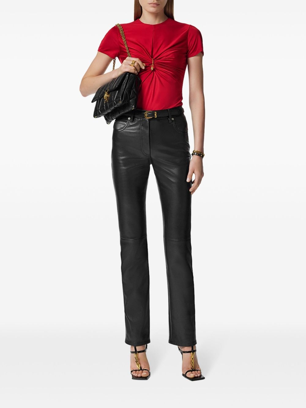 Medusa Safety Pin gathered top - 2