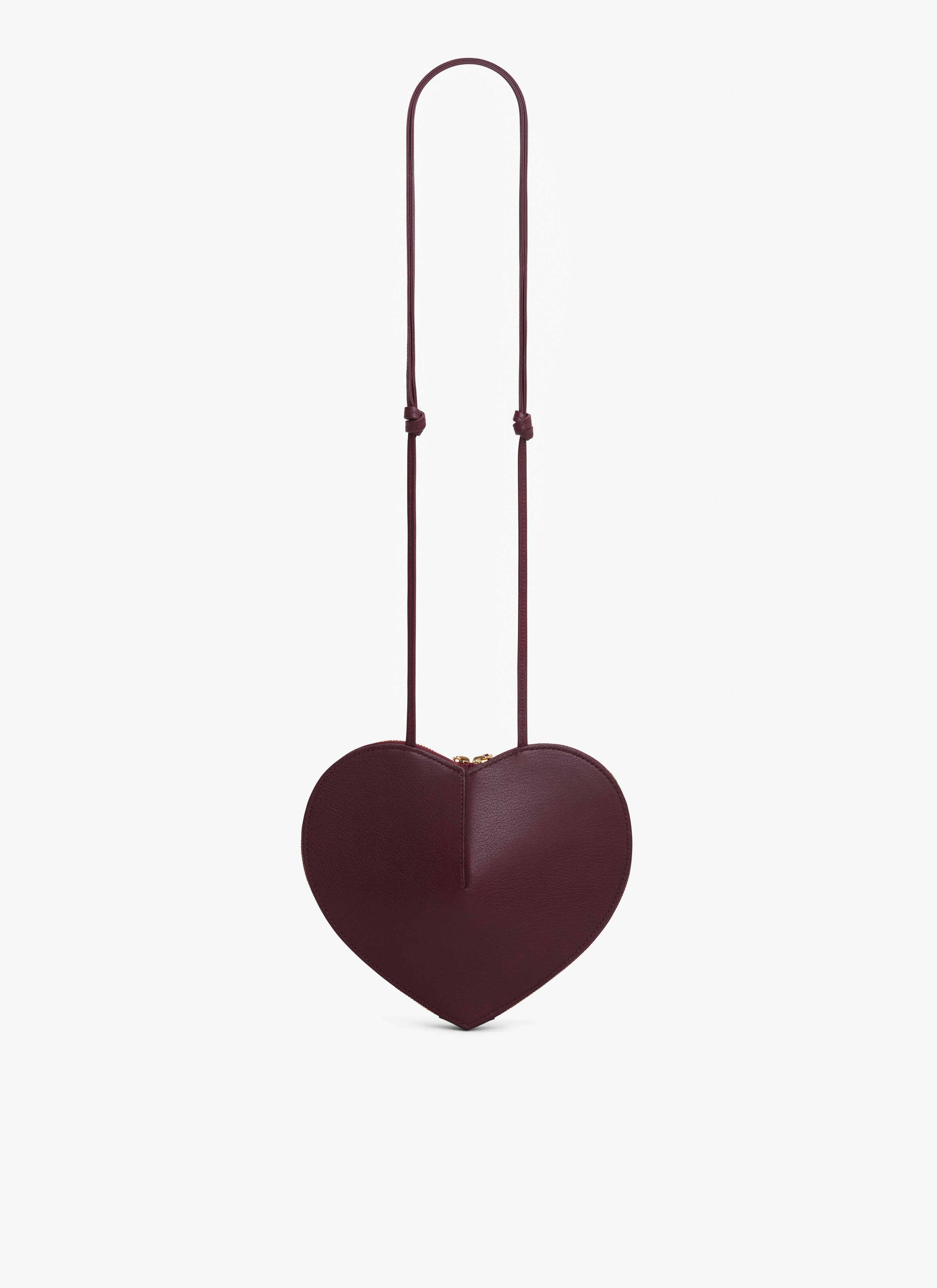 LE CŒUR BI-MATERIAL BAG IN LEATHER - 4