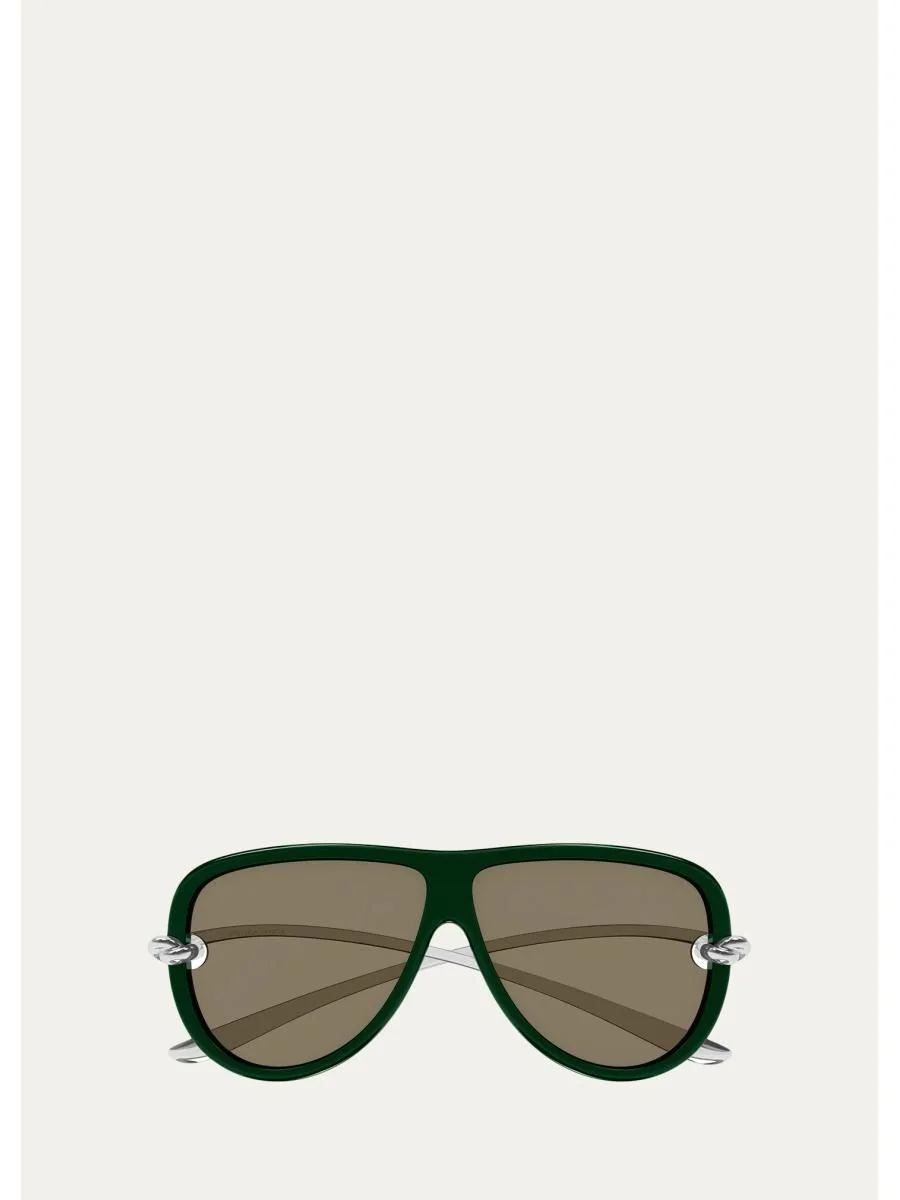 Knot 61MM Aviator Sunglasses - 1