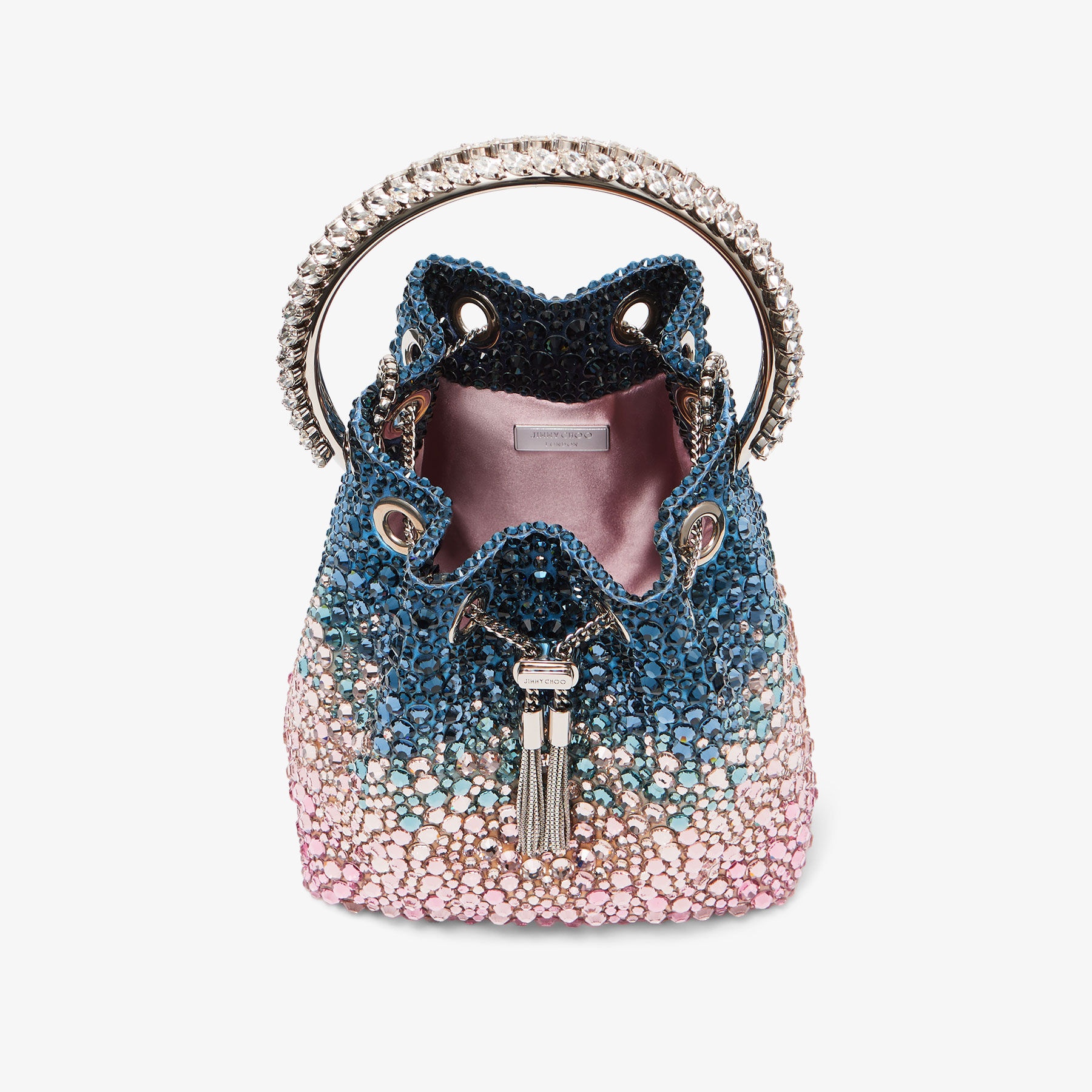 Bon Bon
Sunrise Satin Crystal Bag - 5