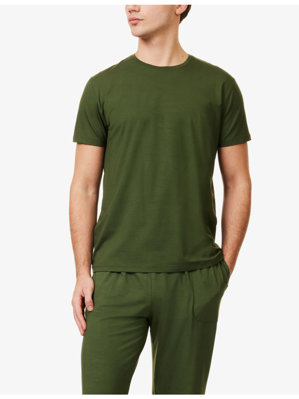 Basel 15 crewneck short-sleeve stretch-jersey T-shirt - 2