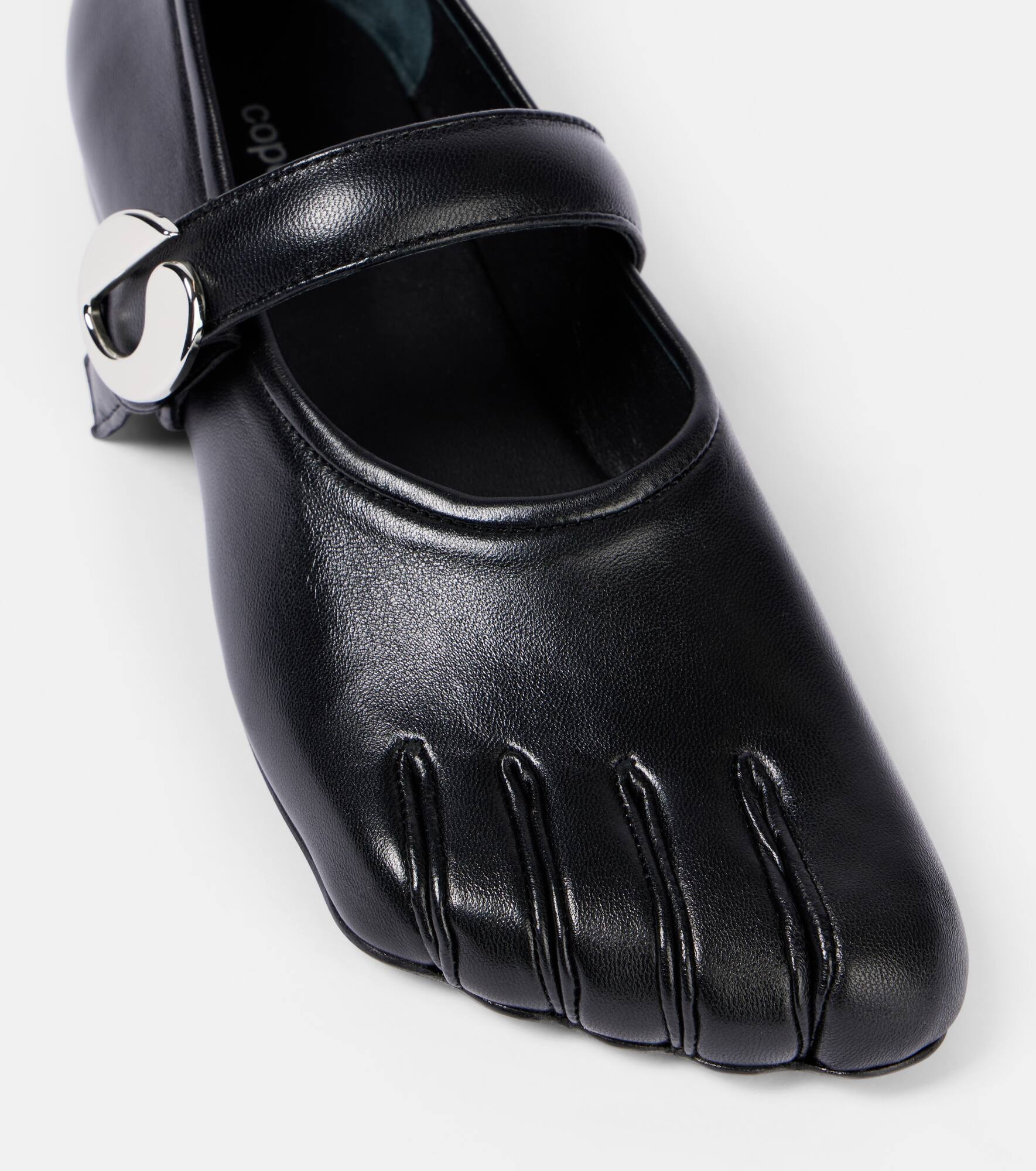 Leather Mary Jane flats - 5