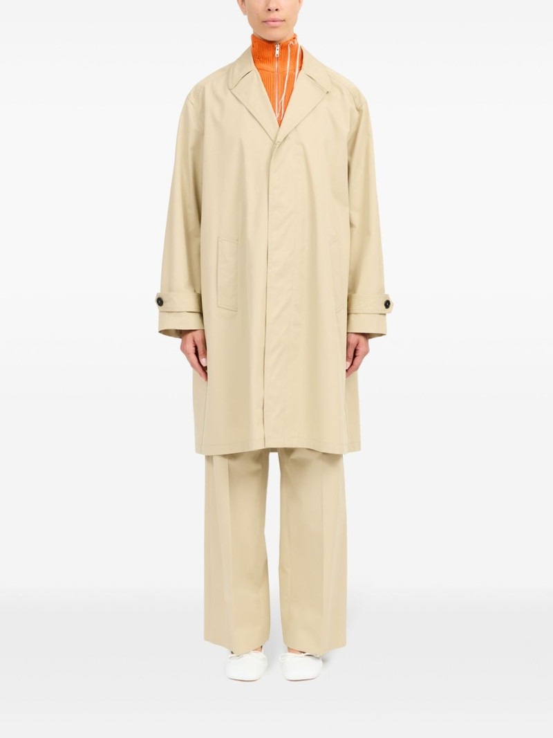 MM6 Maison Margiela single-breasted coat outlook