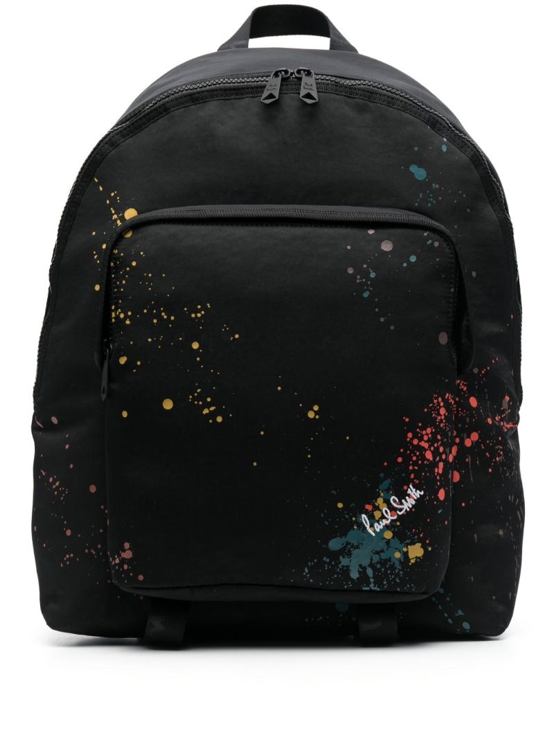 paint-splatter backpack - 1