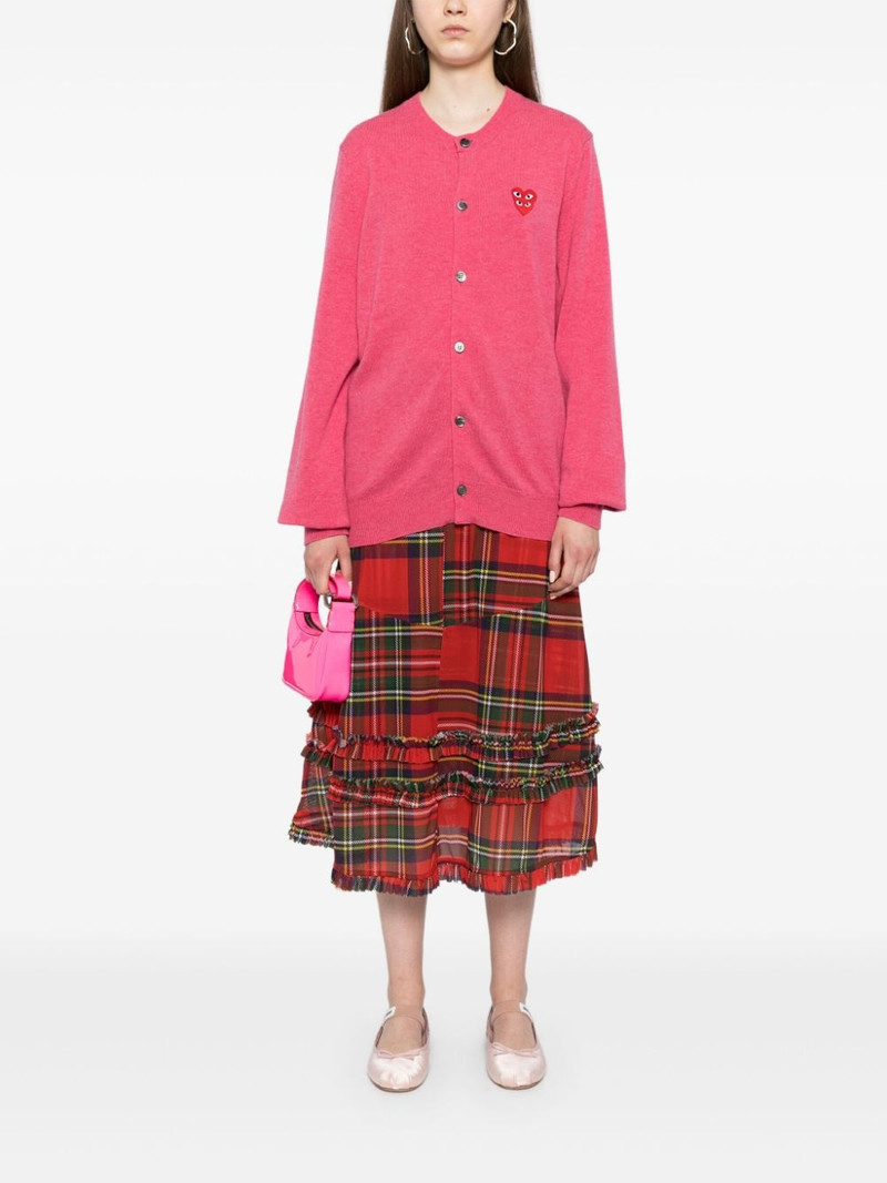 Comme des Garçons PLAY wool cardigan outlook