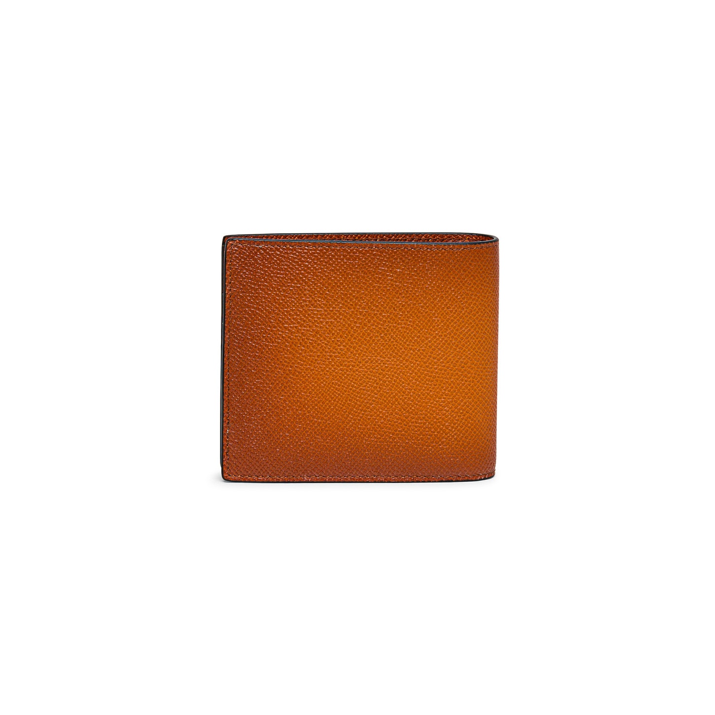 Orange saffiano leather wallet - 4