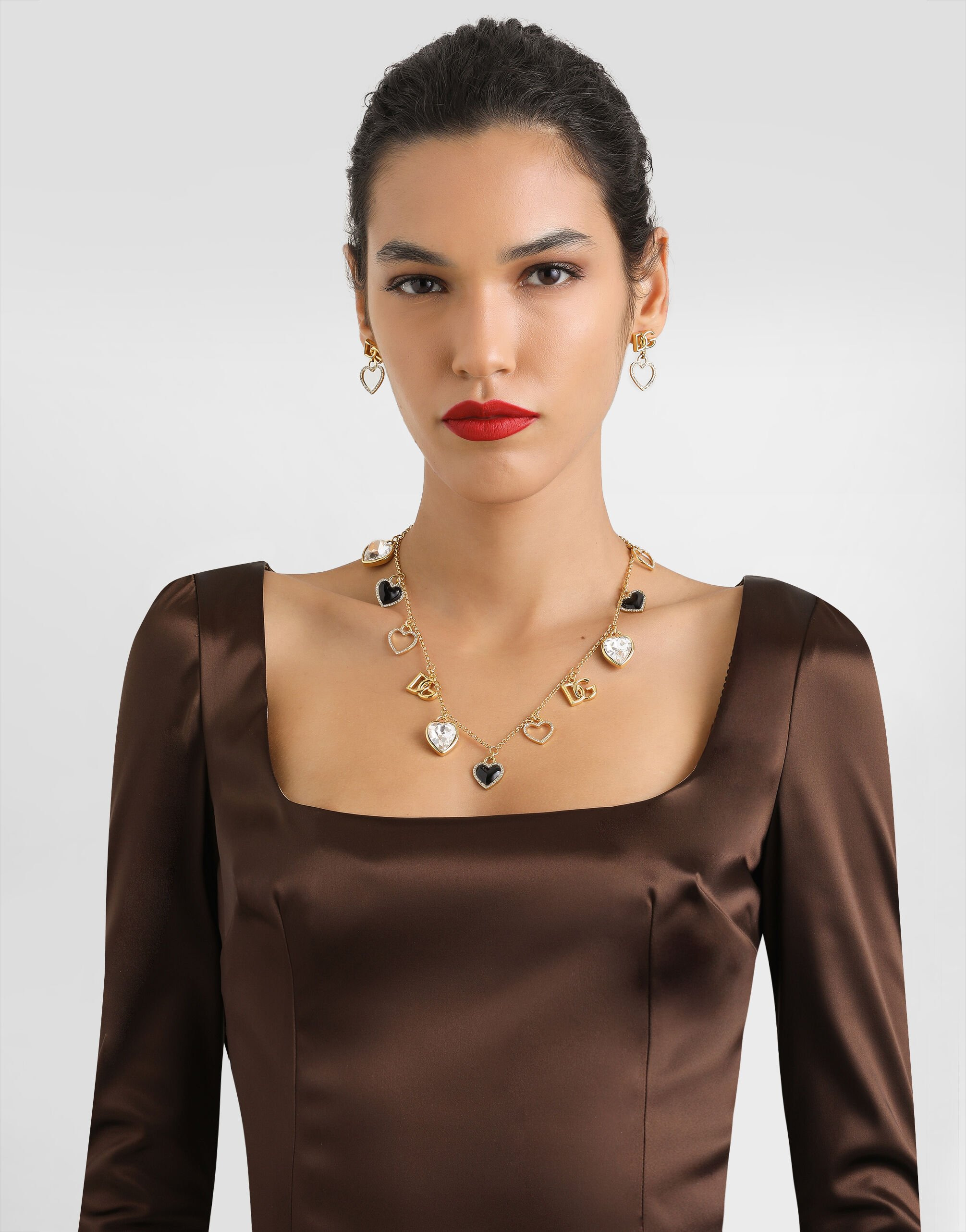 Dress in stretch satin - 4