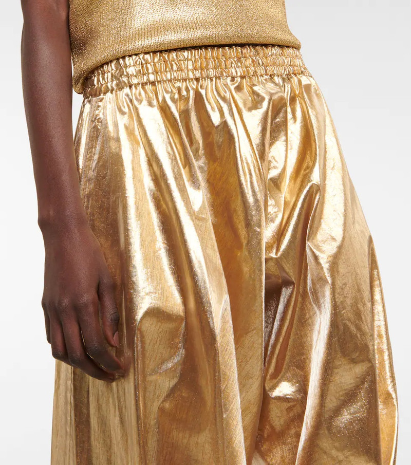 Metallic pants 4
