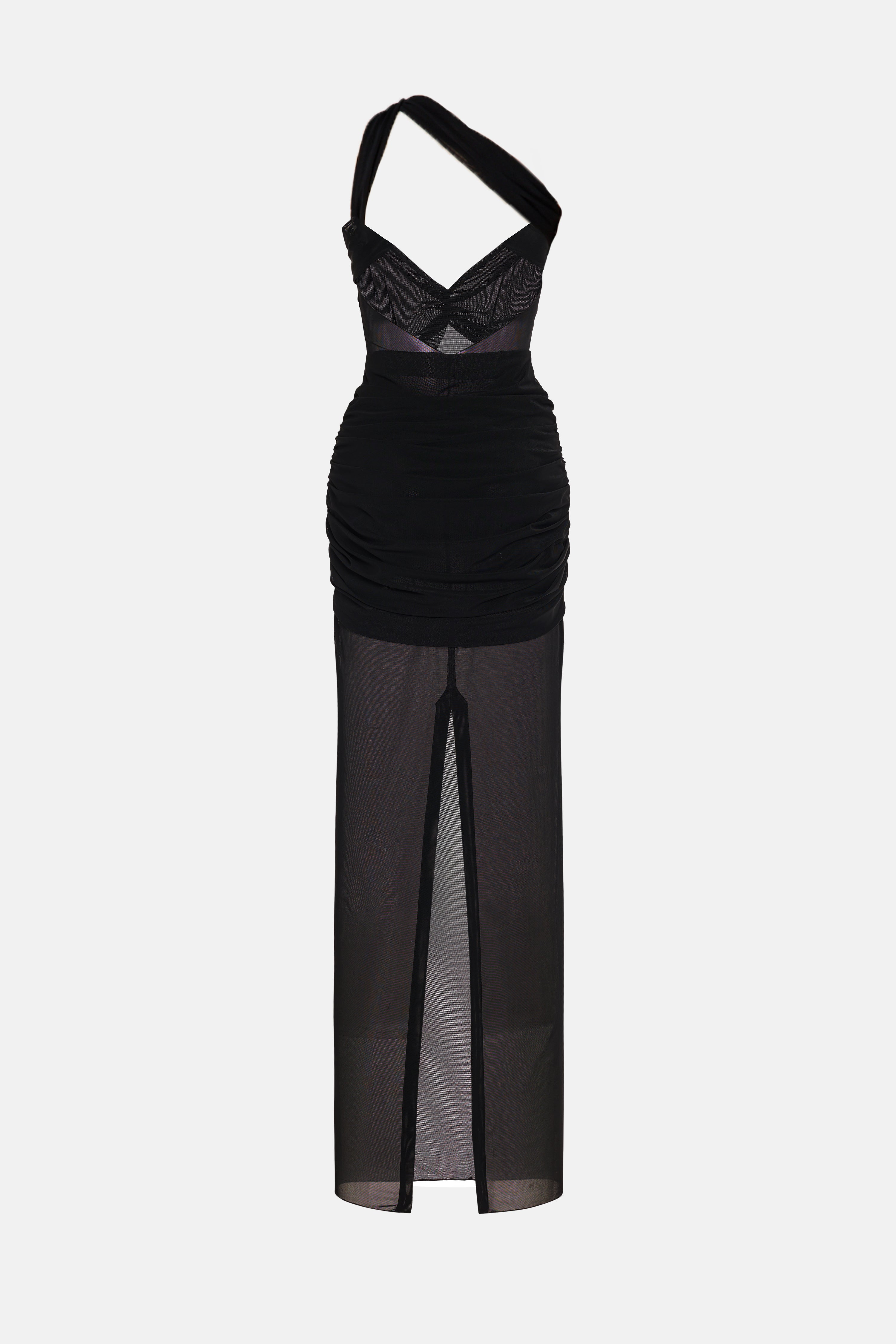 MESH EVENING DRESS - 2