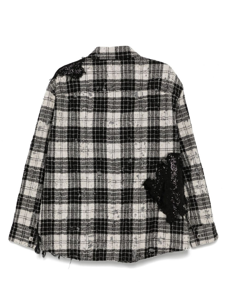 Song for the Mute plaid shirt jacket outlook