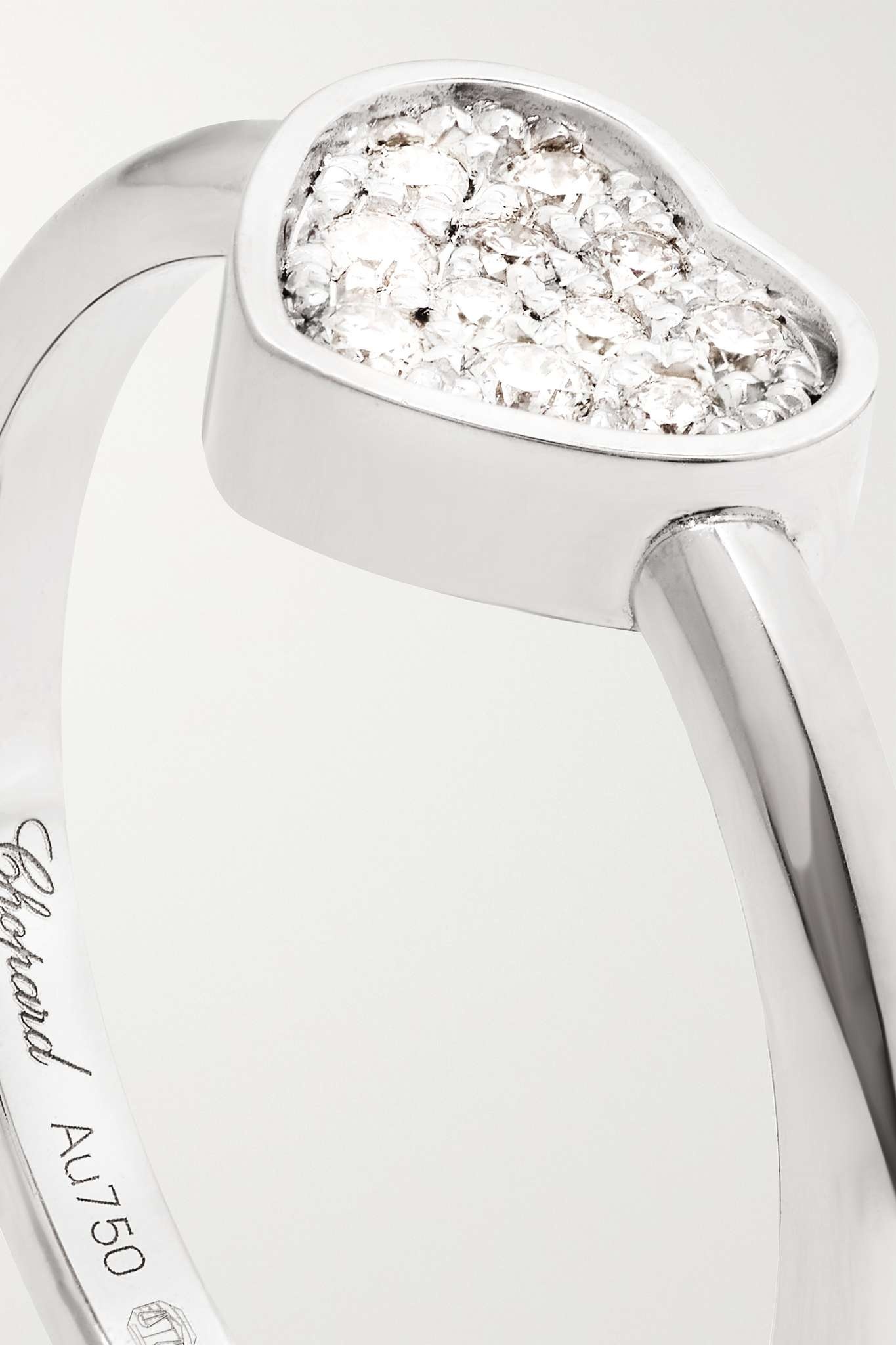 My Happy Hearts 18-karat white gold diamond ring - 4