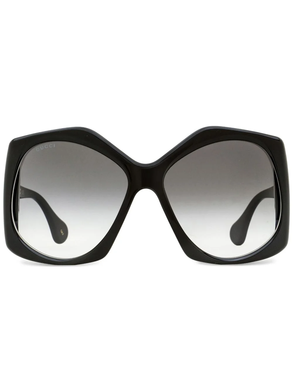 logo-embellished oversized sunglasses - 1