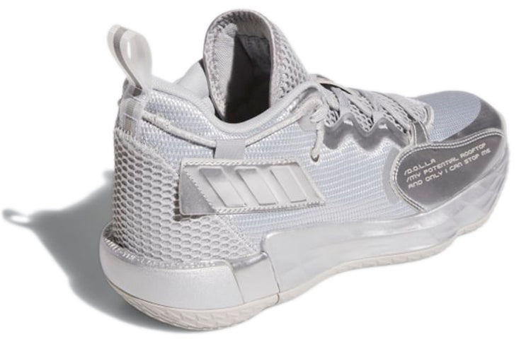adidas Dame 7 EXTPLY 'Silver Metallic' FZ0172 - 4