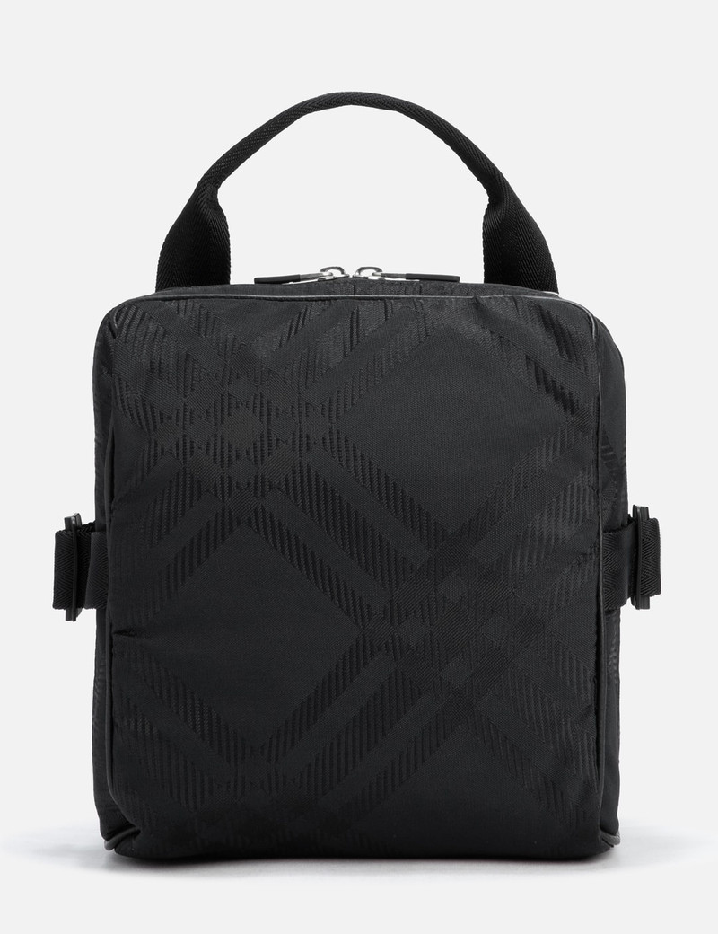 CHECK JACQUARD CROSSBODY BAG 4
