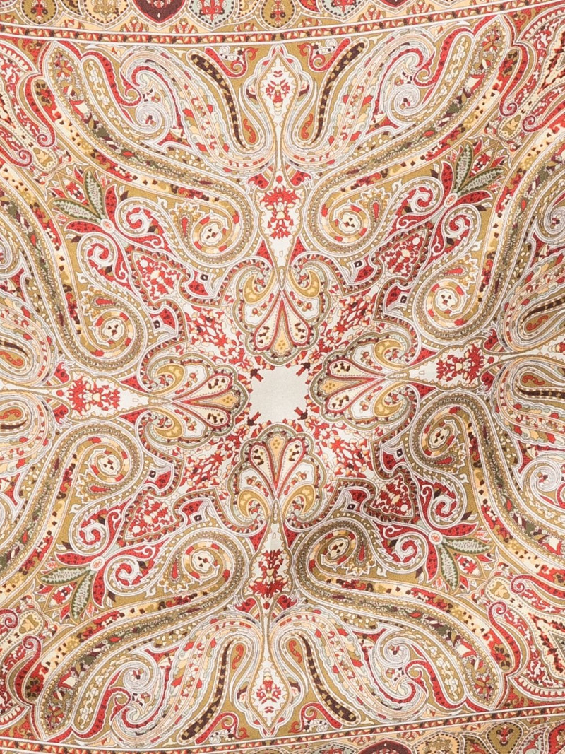 Etro paisley-pattern silk scarf outlook