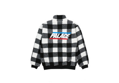 PALACE P-LUMBER JACKET WHITE / BLACK outlook