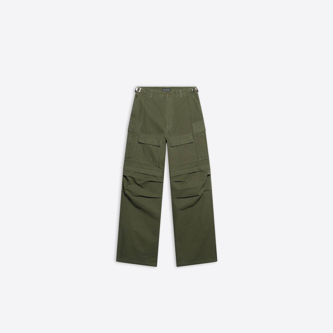 Men's Large Cargo Pants in Khaki - 1