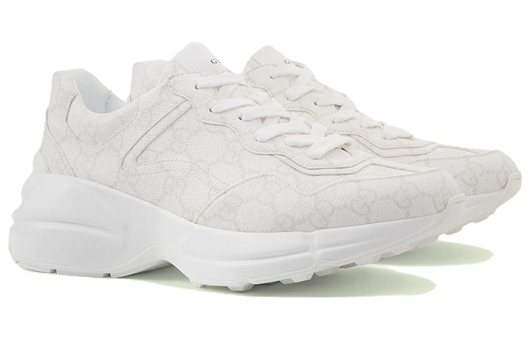 (WMNS) Gucci Rhyton 'White Monogram' 703192-KGD00-9000 - 2