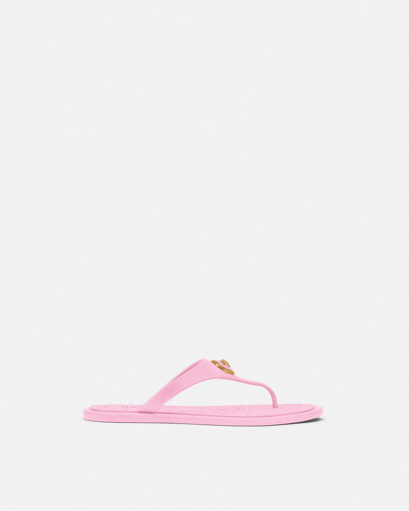 Alia Flat Rubber Sandals - 1
