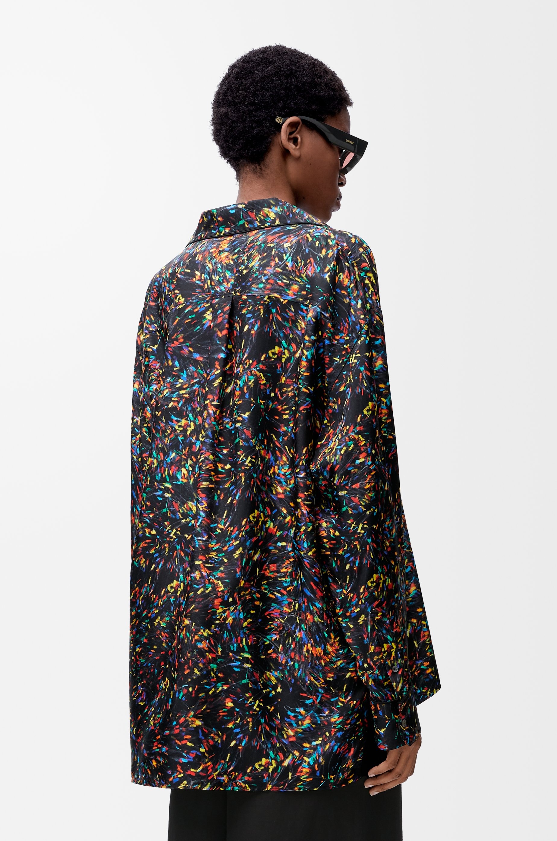 Pyjama shirt in silk - 4