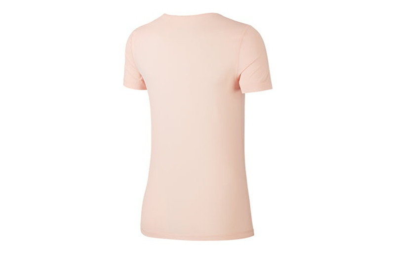 Nike (WMNS) Nike PRO MESH Training Tops Gym Short Sleeve Pink AO9952-664 outlook