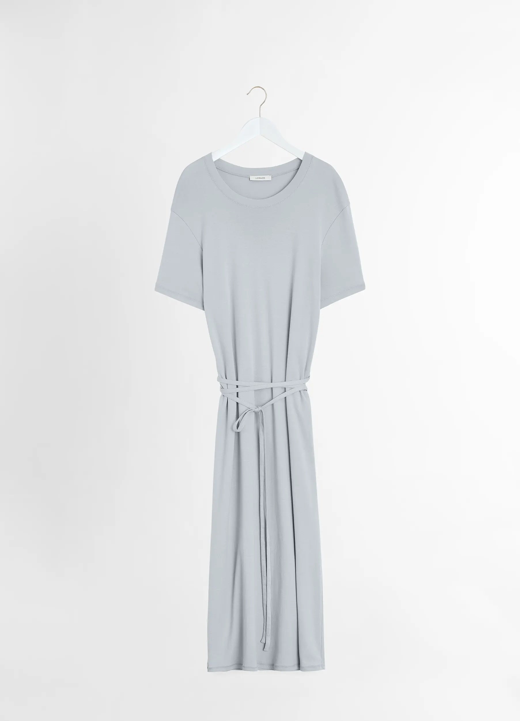 BELTED RIB T-SHIRT DRESS - 1