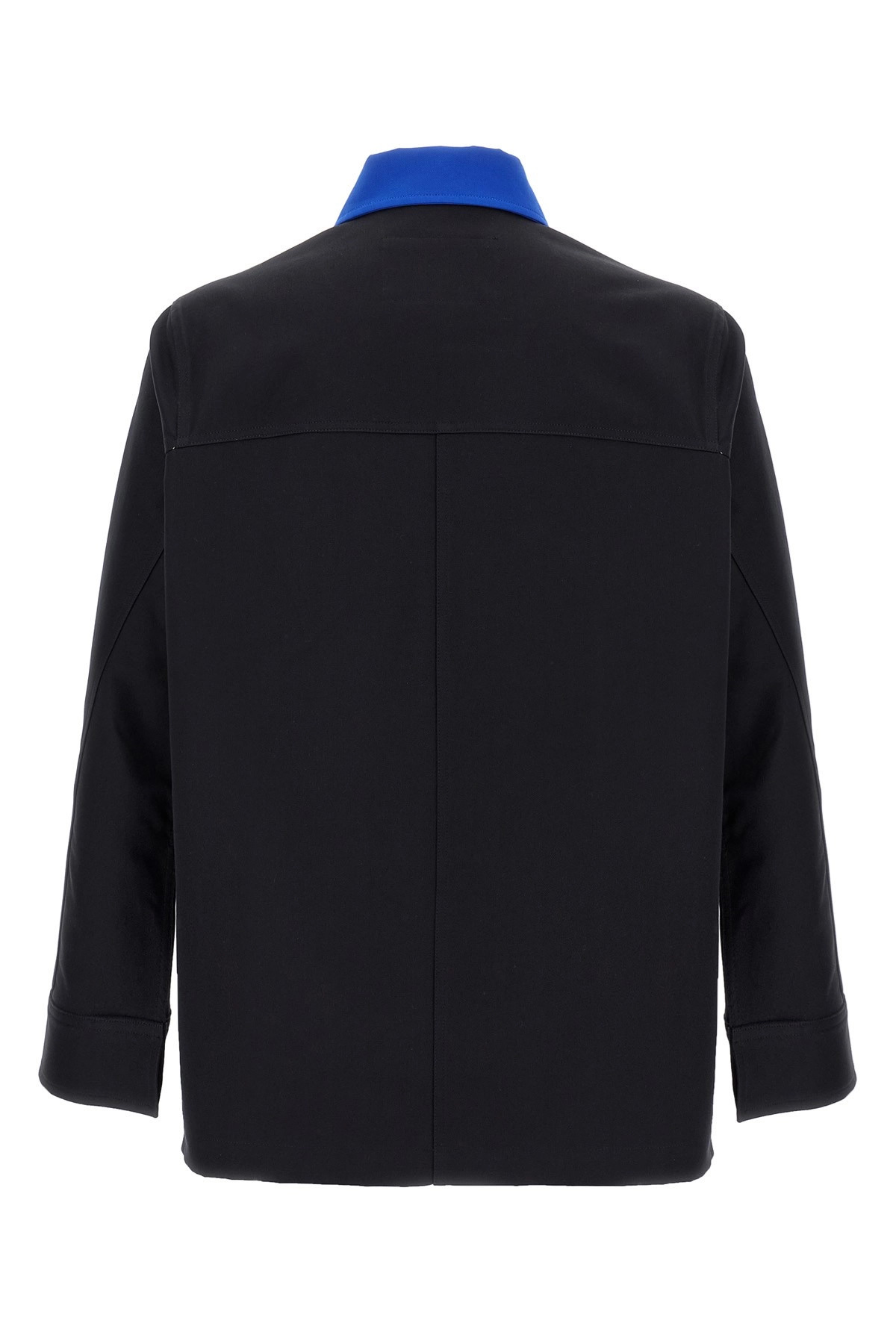 Logo embroidery overshirt - 2