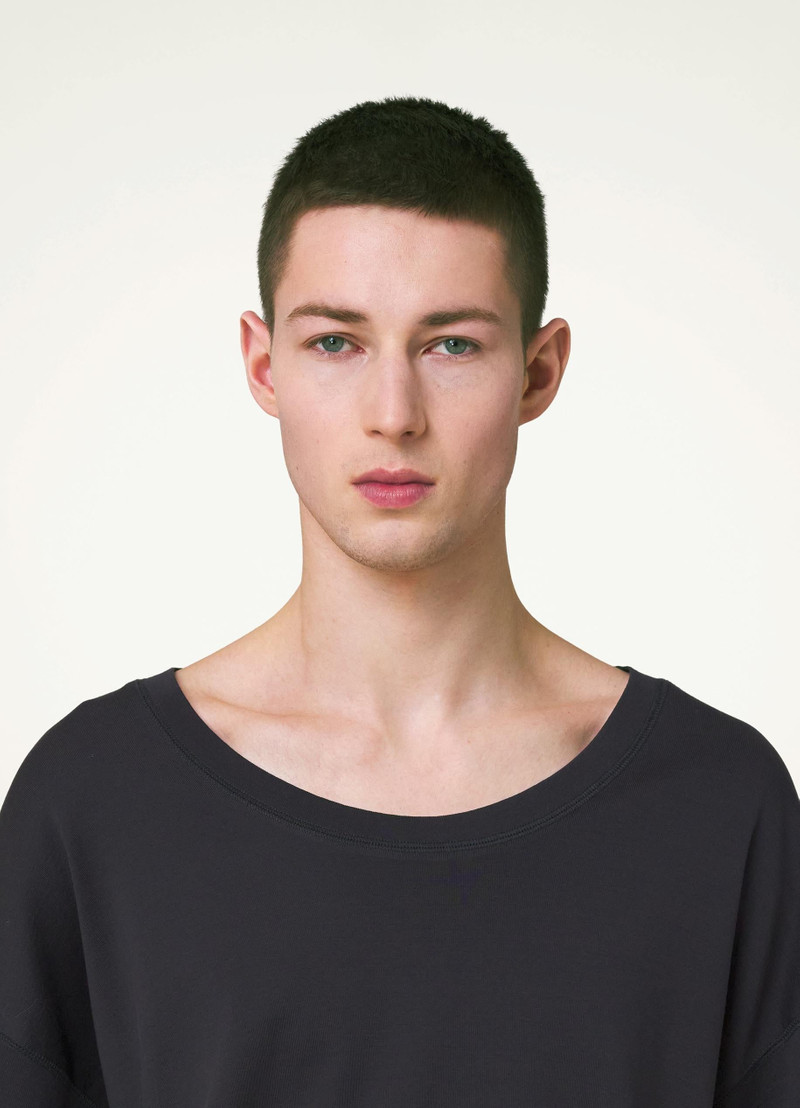 RIB U NECK T-SHIRT
RIB JERSEY 4