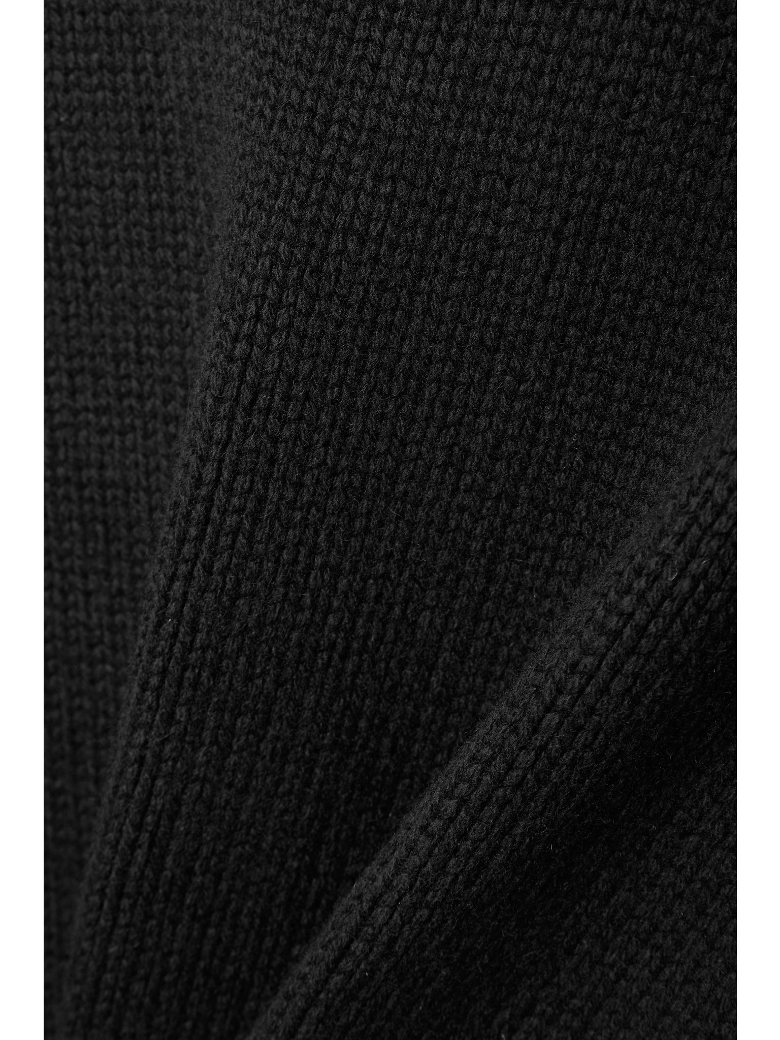 Essentials Ophelia wool and cashmere-blend sweater Black - 4